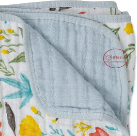 The Most Popular Baby Blanlet-4 Layers Muslin Swaddle Blanket
