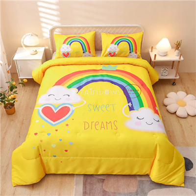 Is The College Comforter Set Machine Washable?