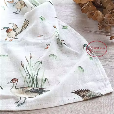 Could You Introduce How To Customize The Printed Newborn Muslin Swaddle?